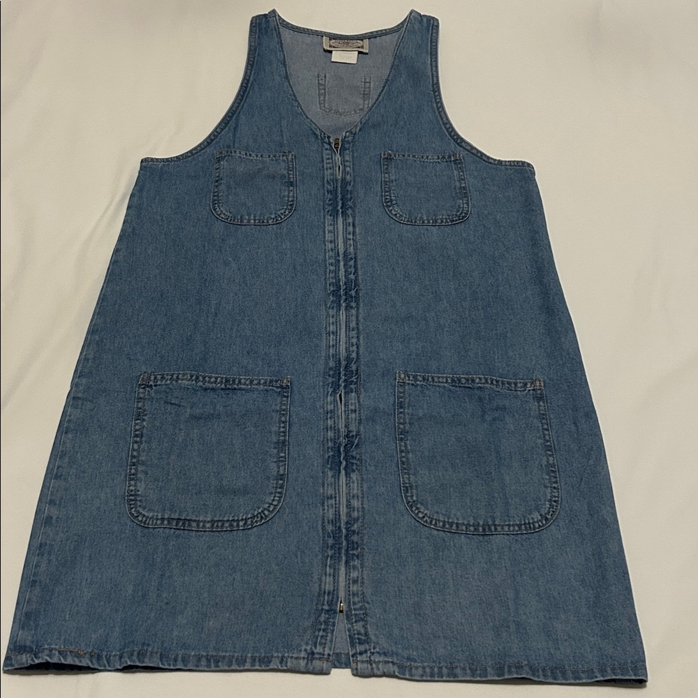 Grass Raggs Denim Dress 5 Pockets size M